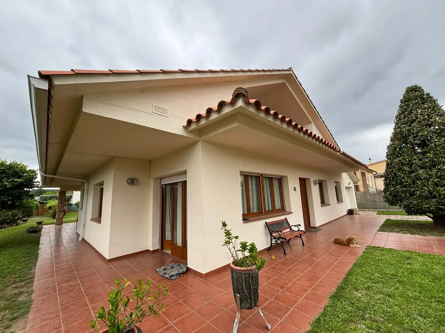 Exterior view of Houses for sale in Sant Esteve de Palautordera  with Heating