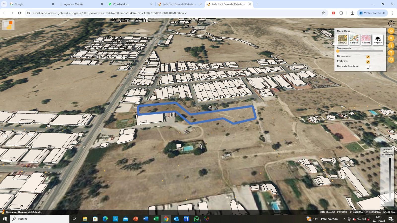 Industrial land for sale in Paracuellos de Jarama