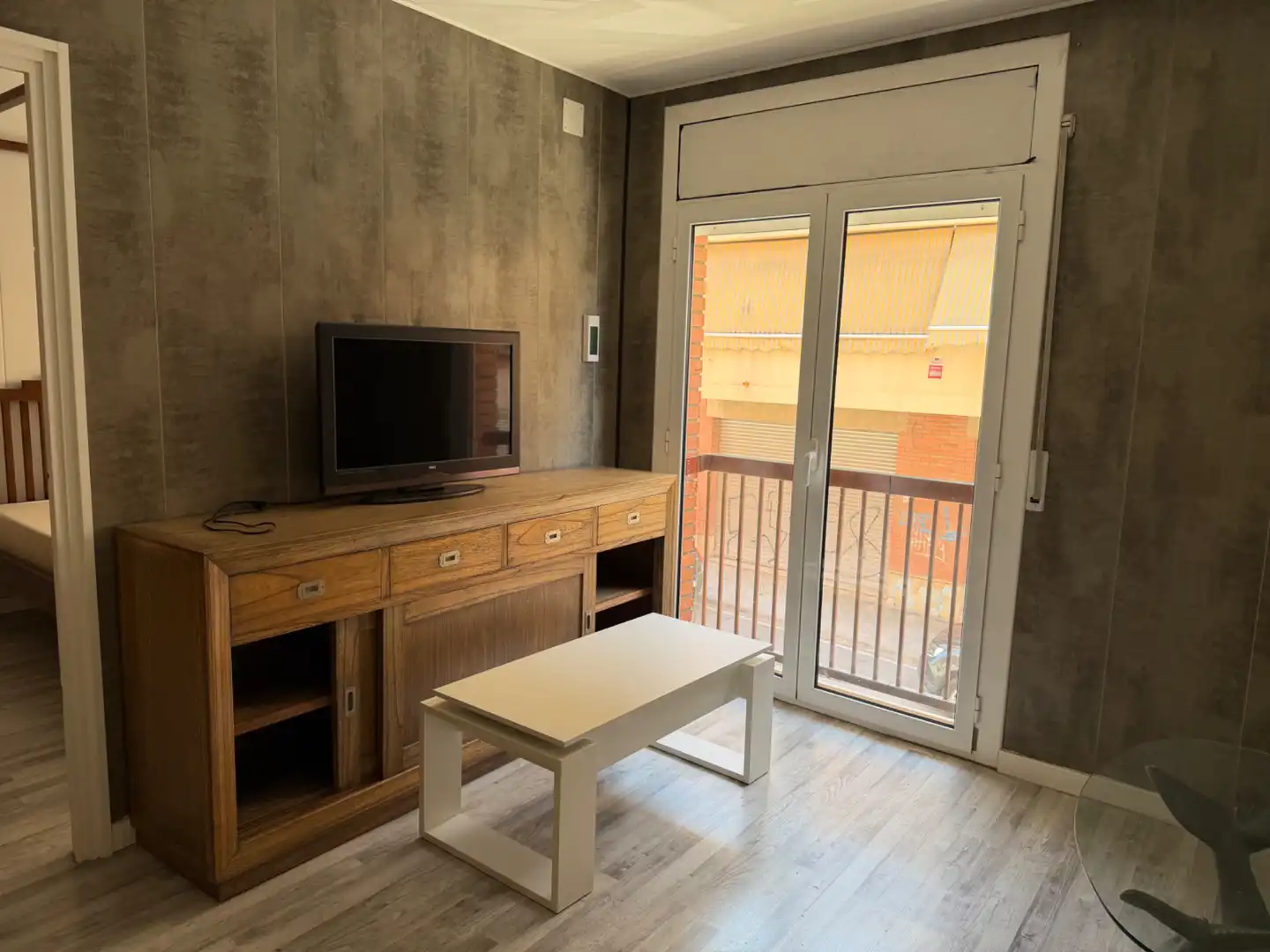 Wohnzimmer von Wohnung zum Verkauf in Parets del Vallès mit Klimaanlage und Parkett
