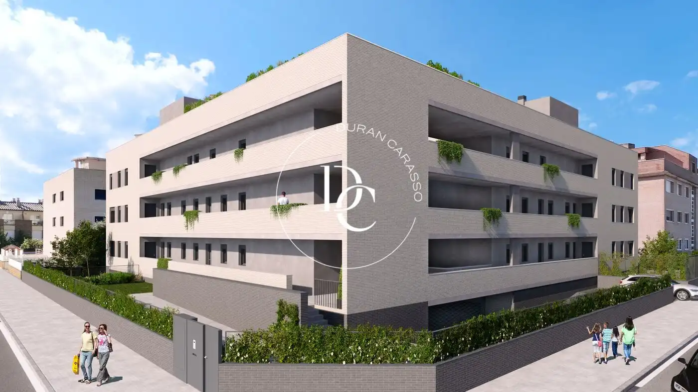 Vista exterior de Piso en venta en Cubelles con Aire acondicionado, Jardín privado y Terraza