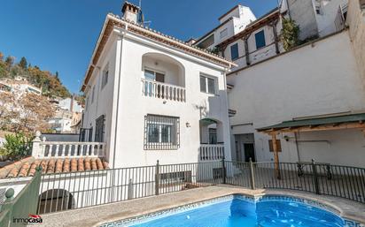 Exterior view of House or chalet for sale in  Granada Capital  with Heating, Parquet flooring and Terrace