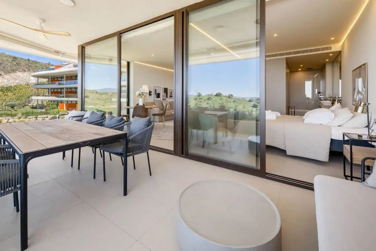 Terrassa de Apartament de lloguer en Fuengirola amb Aire condicionat, Calefacció i Terrassa