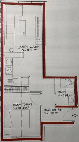 Apartamento en Venta en Calle Jacinto Ruiz Mendoza, 50 en Isaac Peral