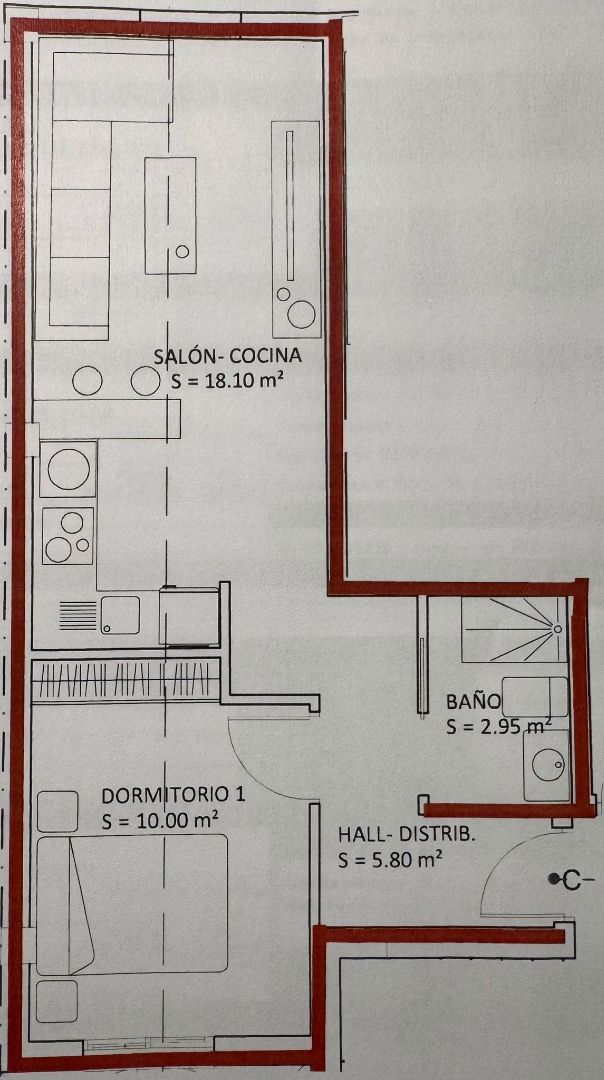 Apartamento en venta en  Melilla Capital con Aire acondicionado y Calefacción