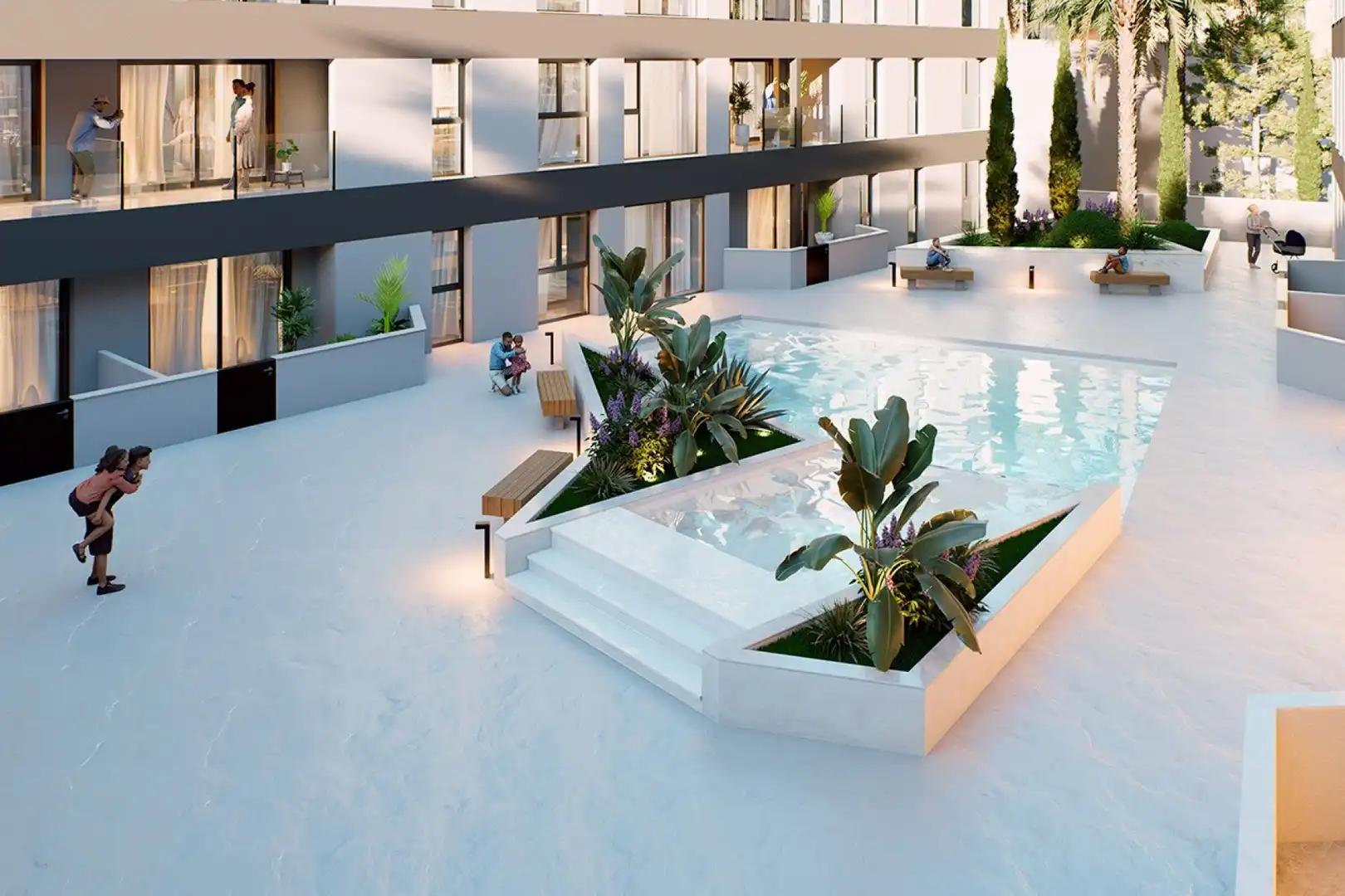 Piscina de Piso en venta en San Pedro del Pinatar con Aire acondicionado, Calefacción y Terraza