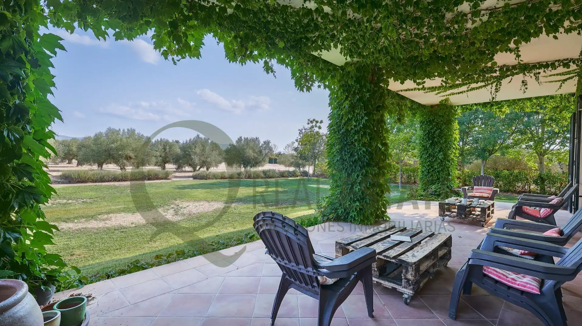 Terraza de Casa o chalet en venta en Beneixama con Aire acondicionado, Jardín privado y Trastero