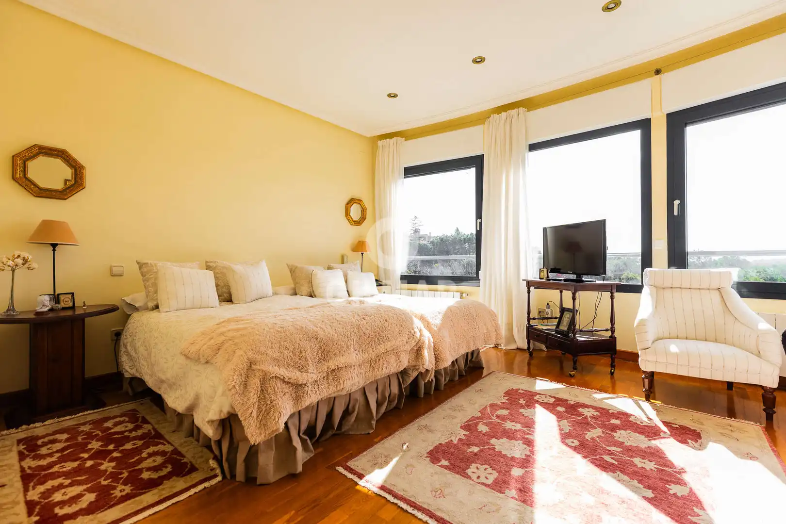 Bedroom of Houses for sale in Hoyo de Manzanares  with Heating, Private garden and Swimming Pool