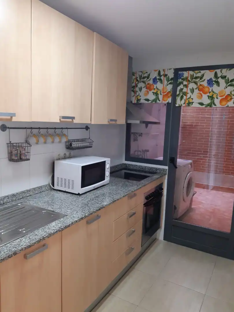 Kitchen of Flat for rent in Murcia  with Air Conditioner, Storage room and Furnished
