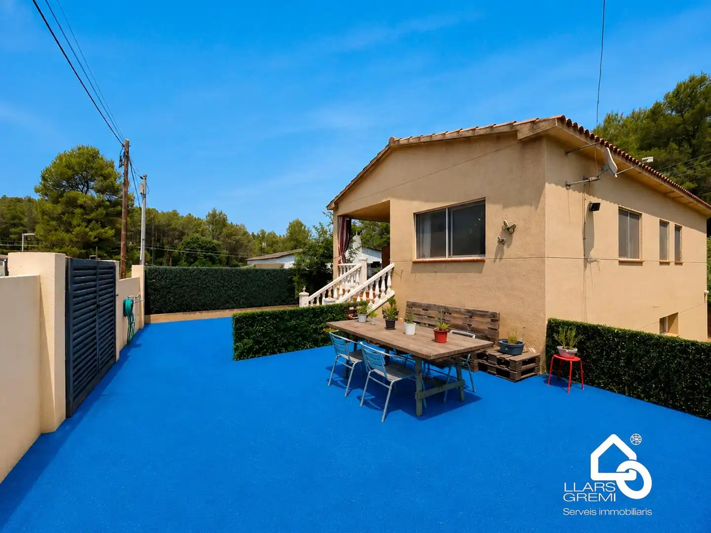 Terrassa de Casa o xalet en venda en Cabrera d'Anoia amb Calefacció, Jardí privat i Terrassa