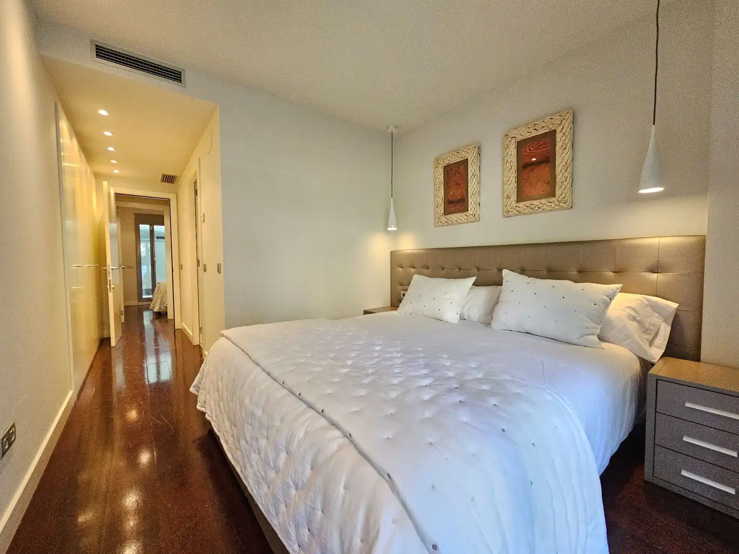 Bedroom of Flat for sale in Barcelona  with Air Conditioner, Heating and Terrace