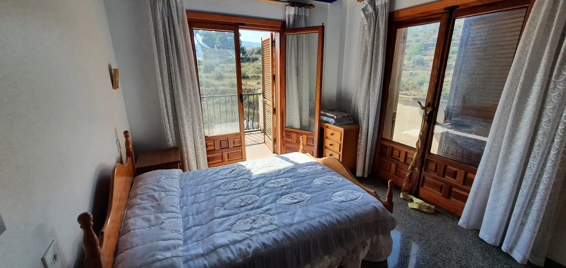 Schlafzimmer von Wohnung zum Verkauf in Alcoy / Alcoi mit Privatgarten, Terrasse und Abstellraum