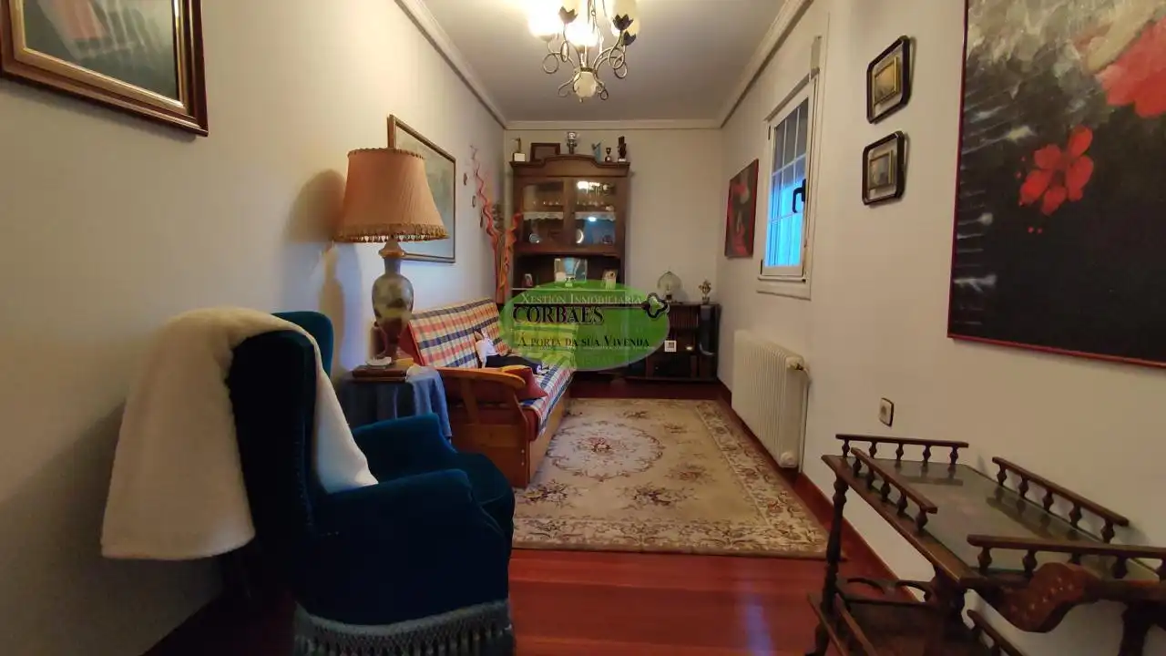 Sala d'estar de Casa o xalet en venda en Paderne de Allariz amb Calefacció, Jardí privat i Parquet