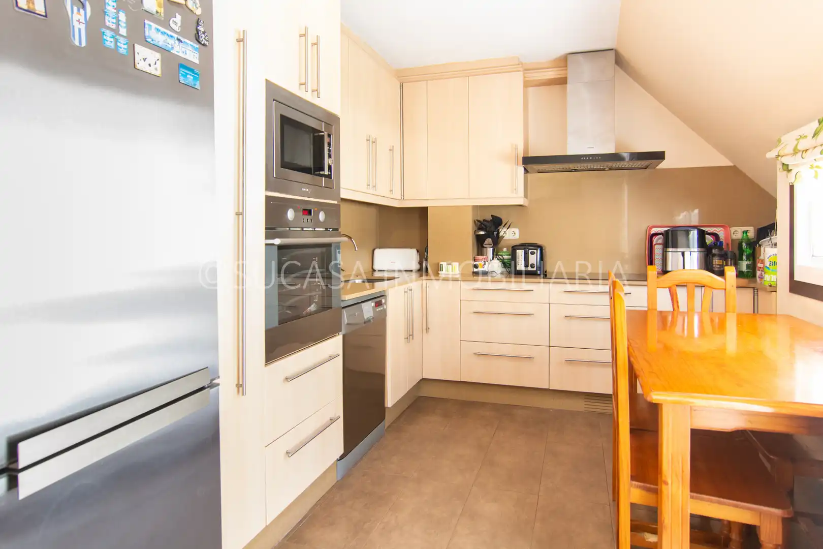 Kitchen of Detached homes for sale in Culleredo  with Air Conditioner, Heating and Parquet flooring