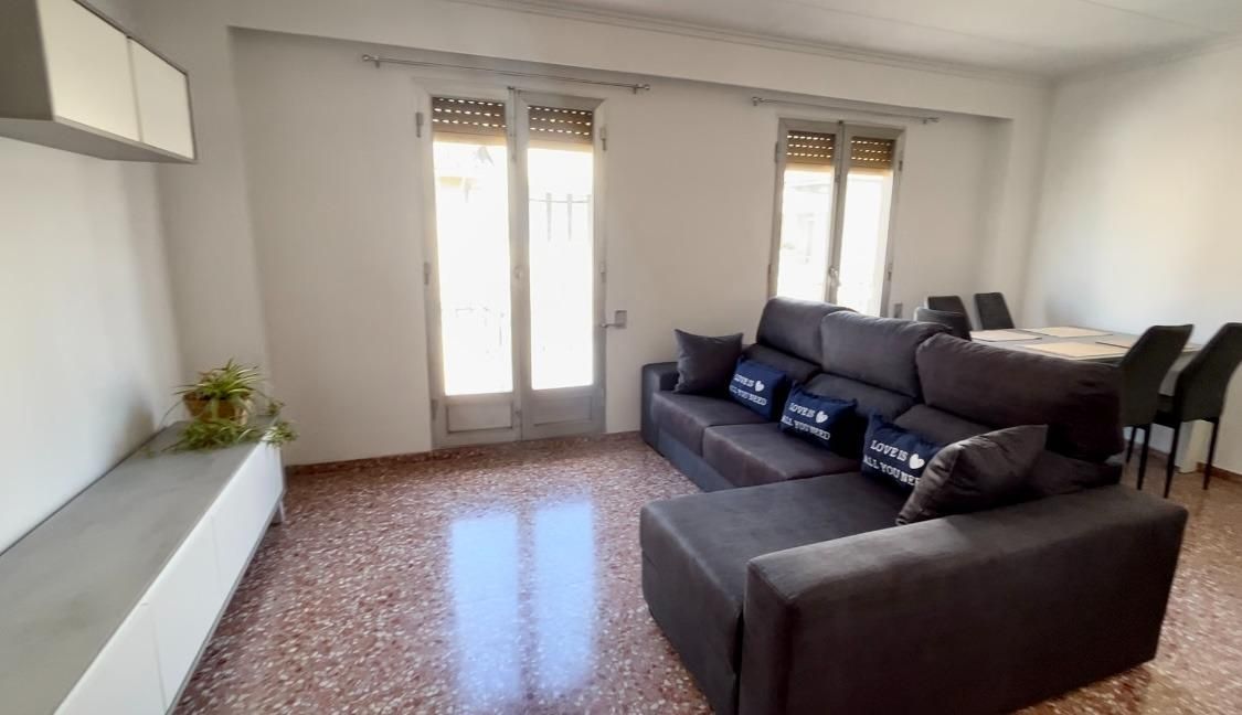 Living room of Flat to rent in Carlet  with Terrace and Balcony