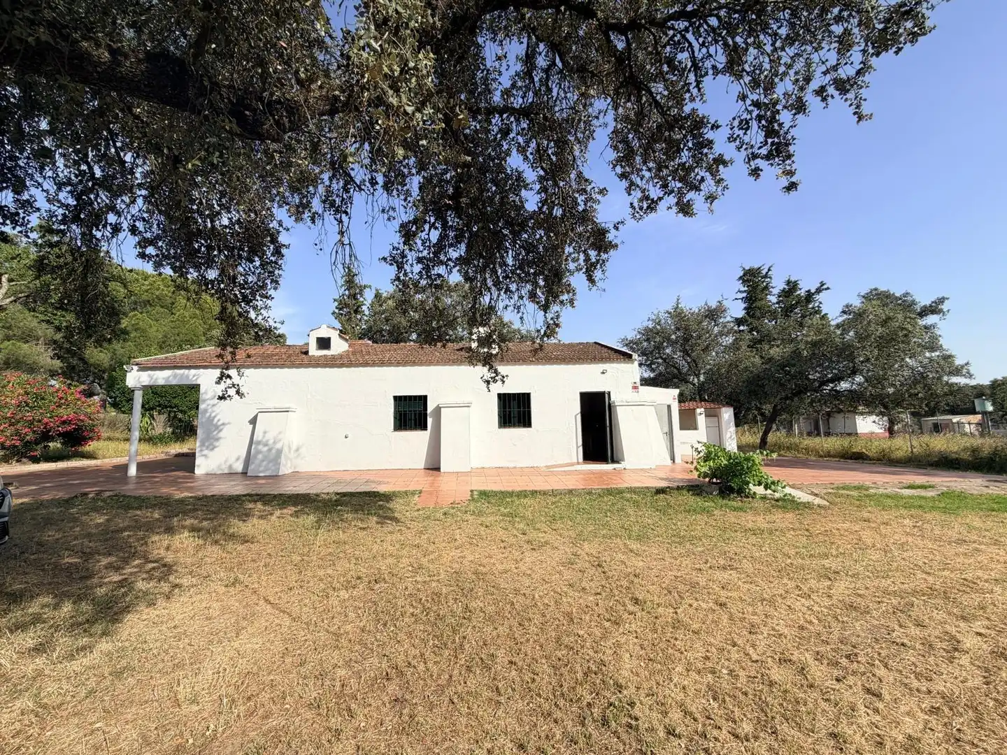Vista exterior de Casa o chalet en venta en Badajoz con Jardín privado, Terraza y Piscina