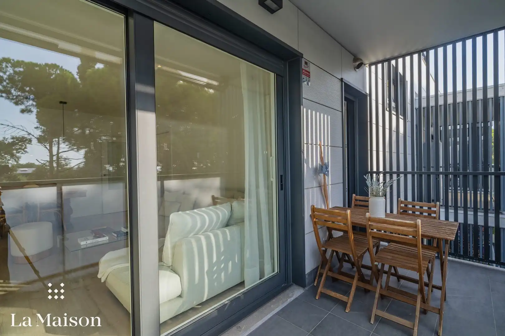 Terrasse von Wohnung zum Verkauf in Sant Andreu de Llavaneres mit Heizung, Abstellraum und Balkon
