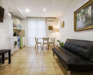 Sala d'estar de Estudi per a compartir en  Valencia Capital amb Aire condicionat i Terrassa