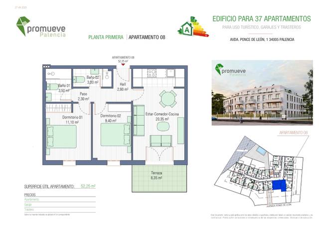 Apartamento en Venta en Calle Ponce de León, 1 en Allende el Río