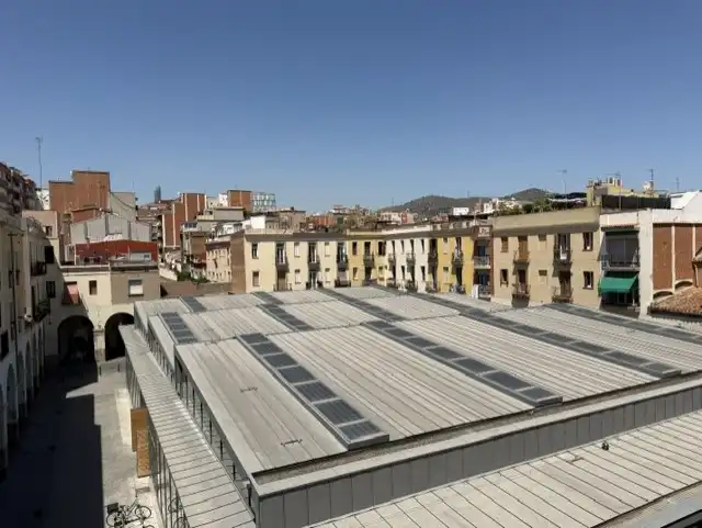 Exterior view of Flat for rent in Barcelona  with Air Conditioner, Heating and Balcony
