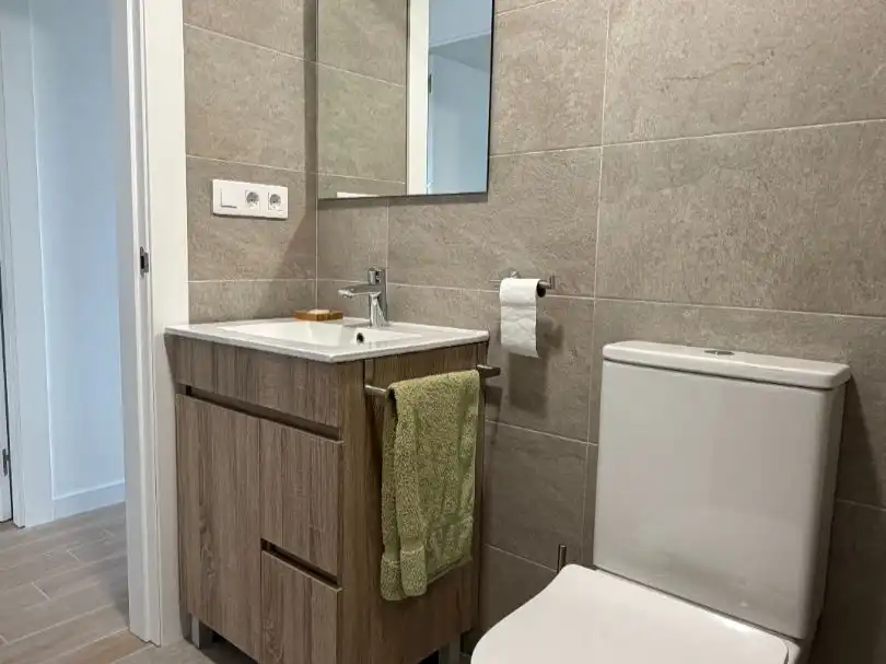 Bathroom of Attic for rent in Albacete  with Air Conditioner, Heating and Terrace