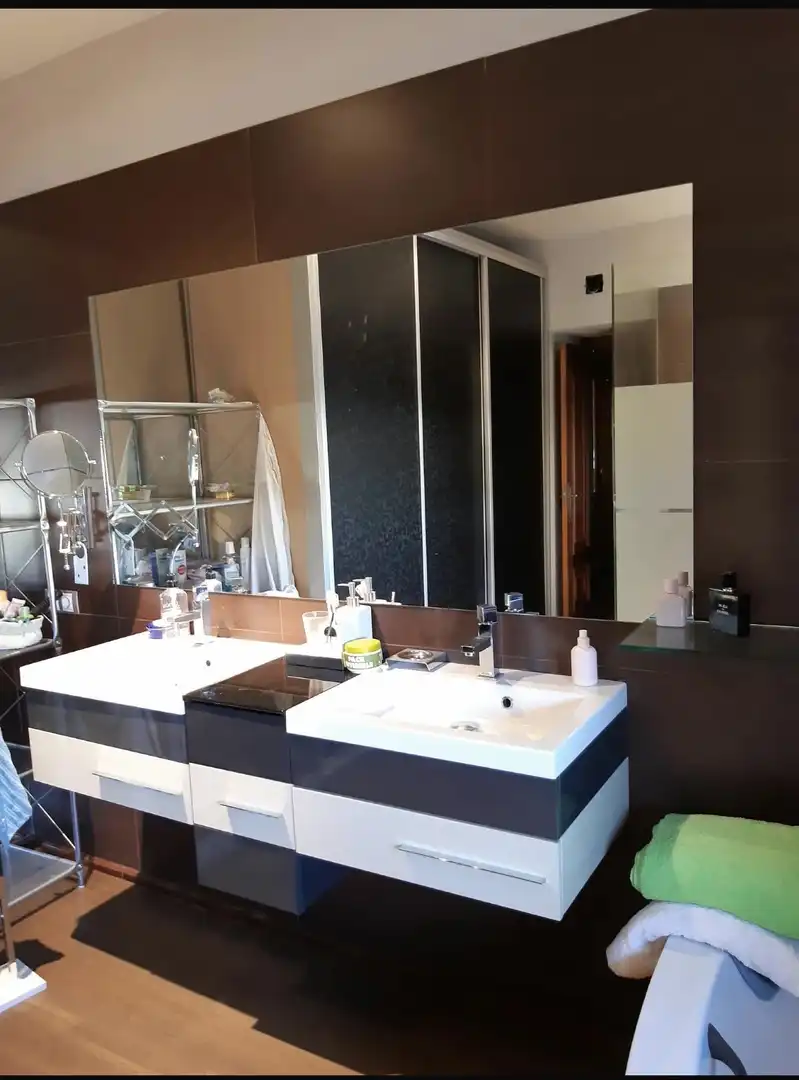 Baño de Casa o chalet en venta en Mansilla Mayor con Parquet, Trastero y Amueblado