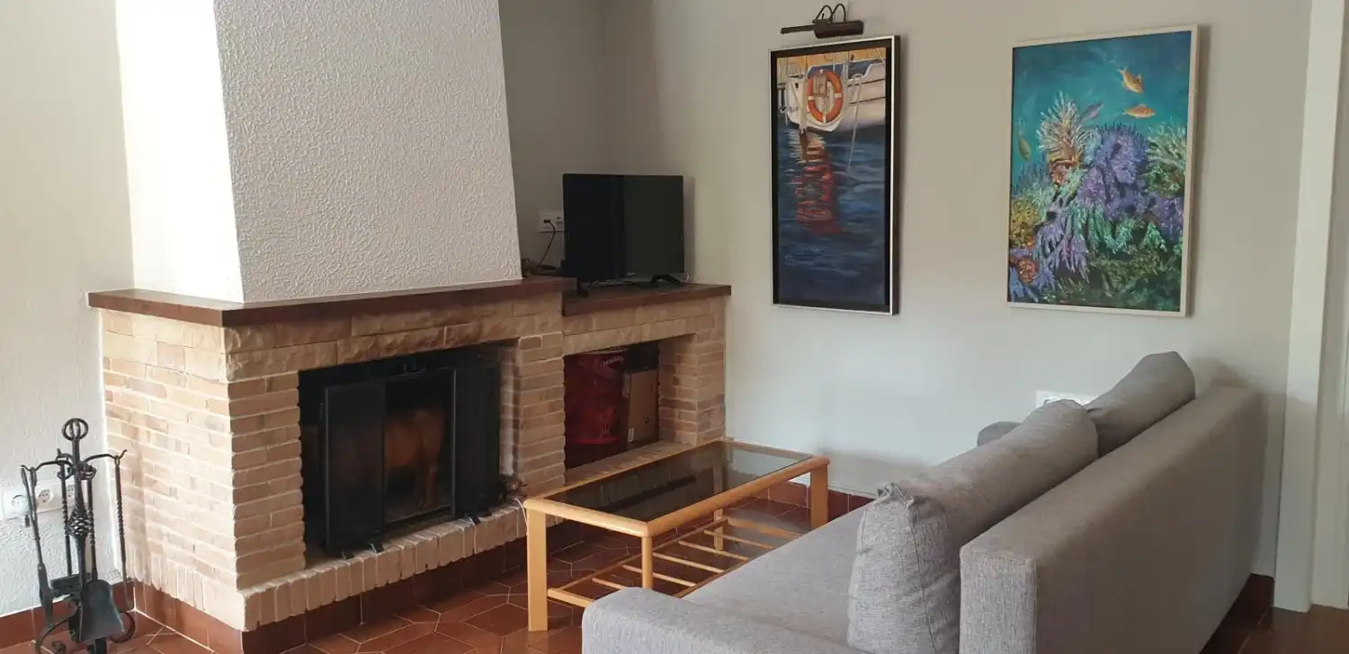 Sala de estar de Casa o chalet de alquiler en Cartagena con Aire acondicionado, Calefacción y Jardín privado