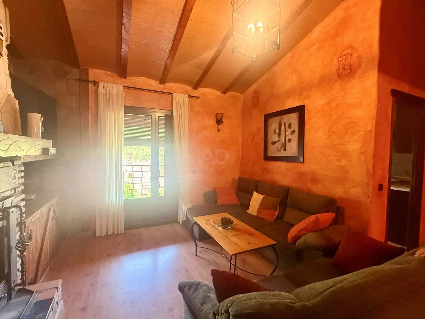 Living room of Country homes for sale in Benatae  with Air Conditioner, Heating and Terrace