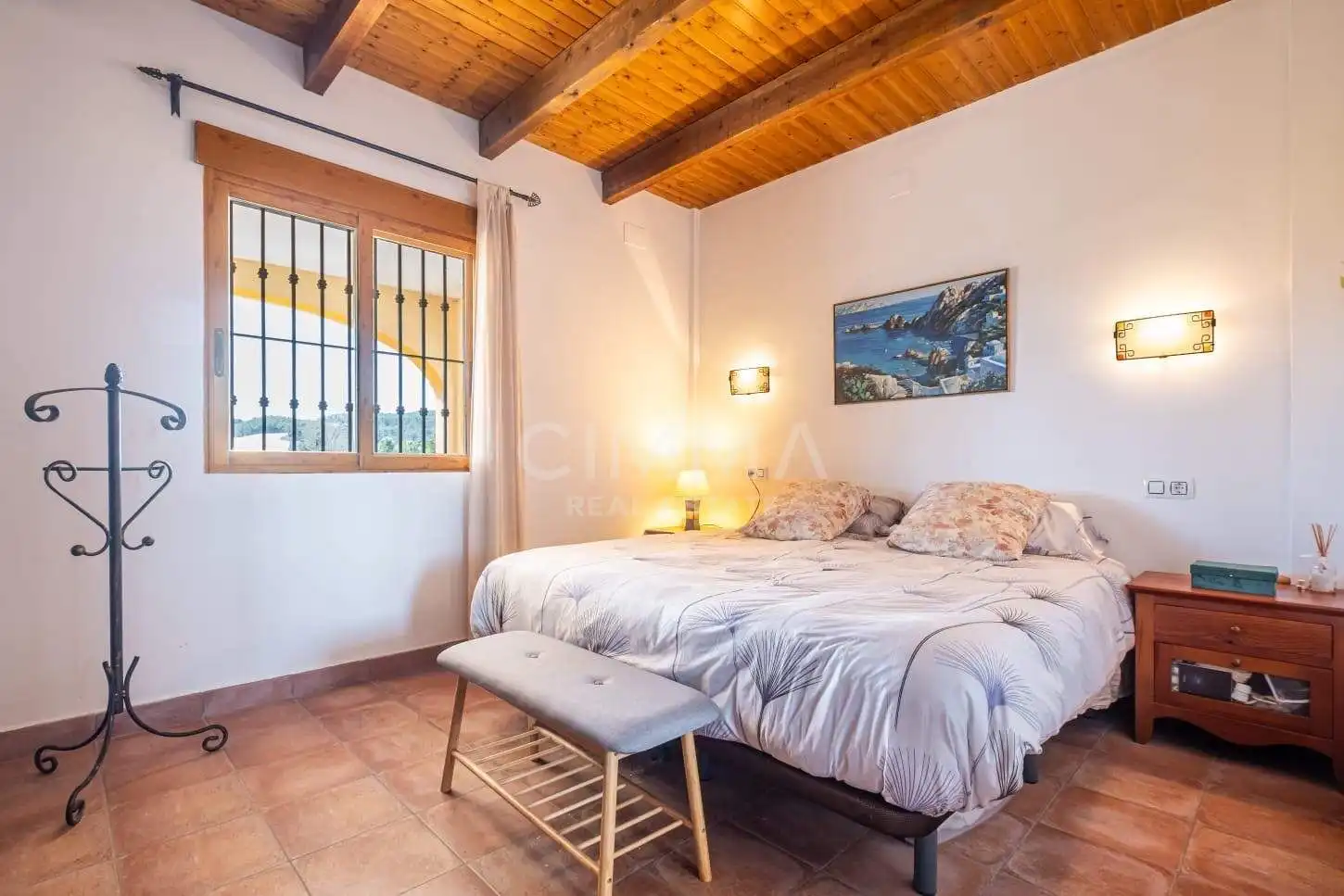 Bedroom of Houses for rent in Altea  with Terrace, Swimming Pool and Balcony