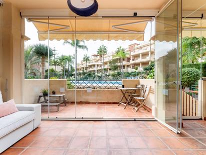 Terrace of Planta baja for sale in Benahavís  with Air Conditioner, Heating and Private garden