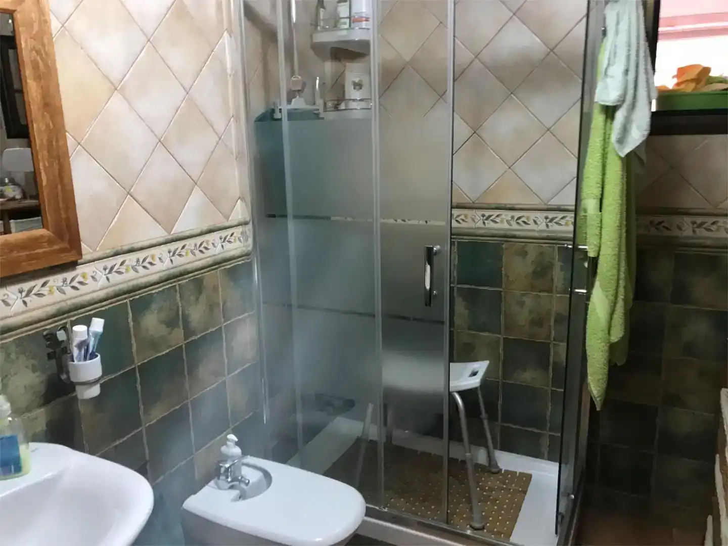 Baño de Casa o chalet en venta en Tribaldos con Aire acondicionado, Jardín privado y Piscina