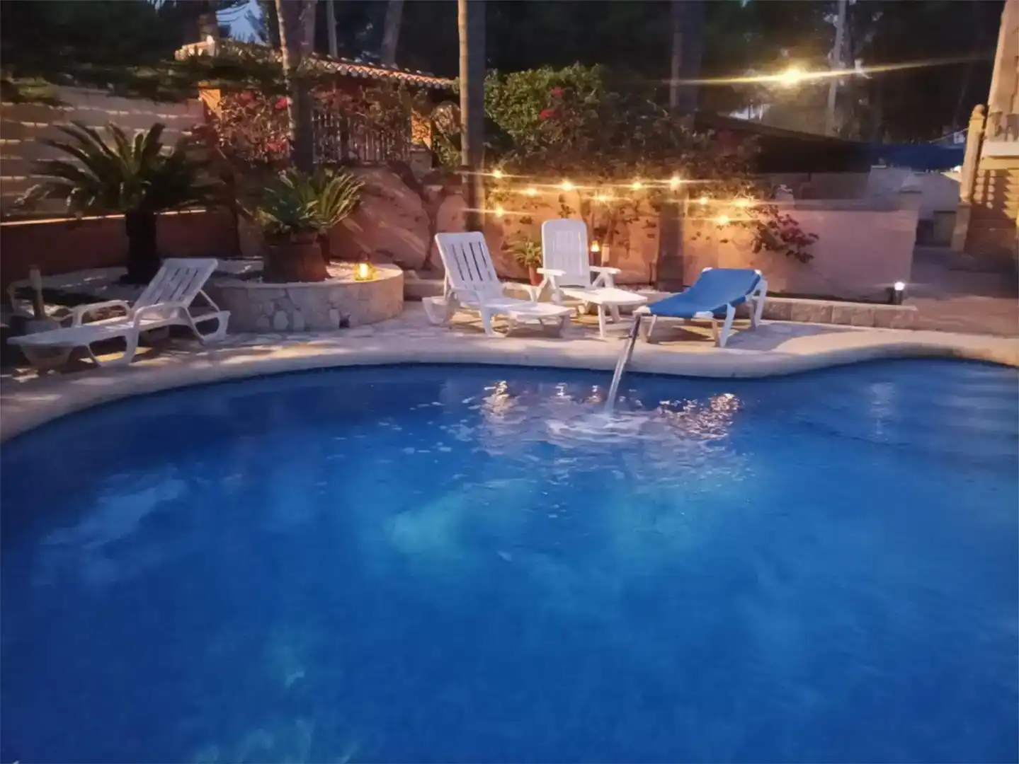 Piscina de Casa o xalet de lloguer en Dénia amb Aire condicionat, Jardí privat i Piscina