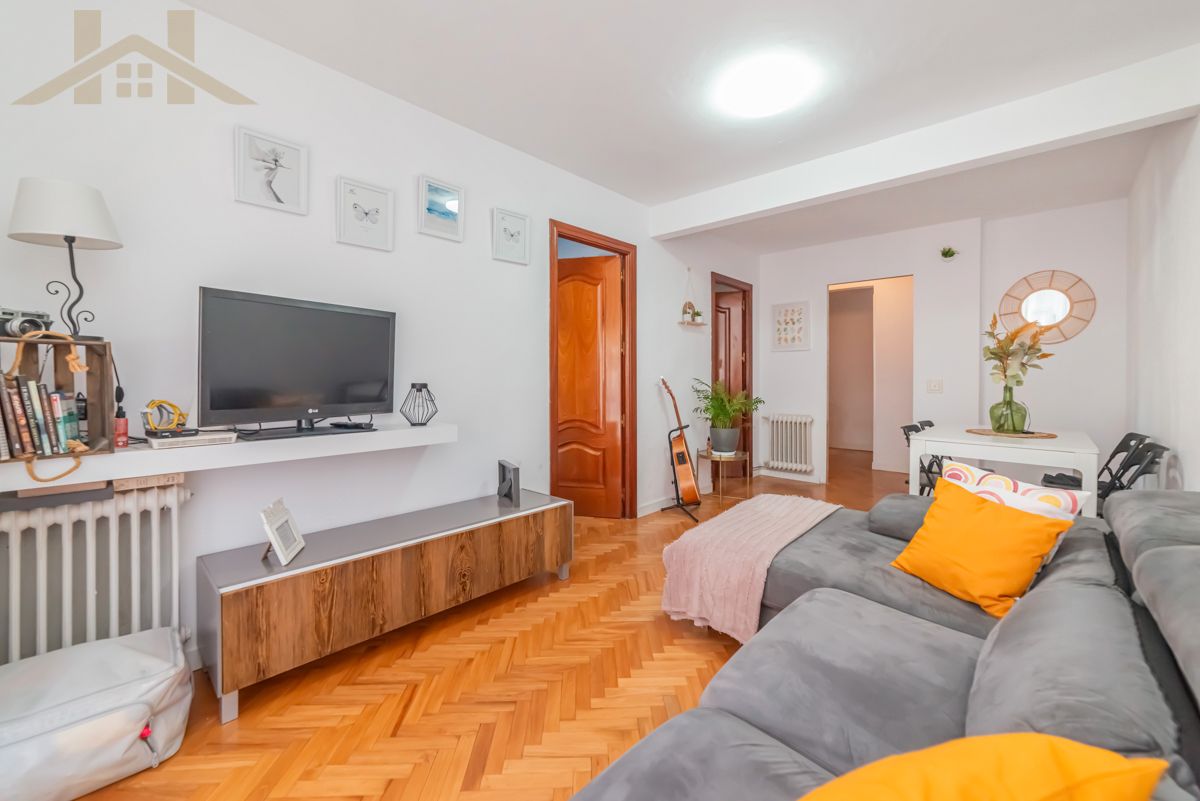 Sala d'estar de Pis en venda en Leganés amb Calefacció i Terrassa