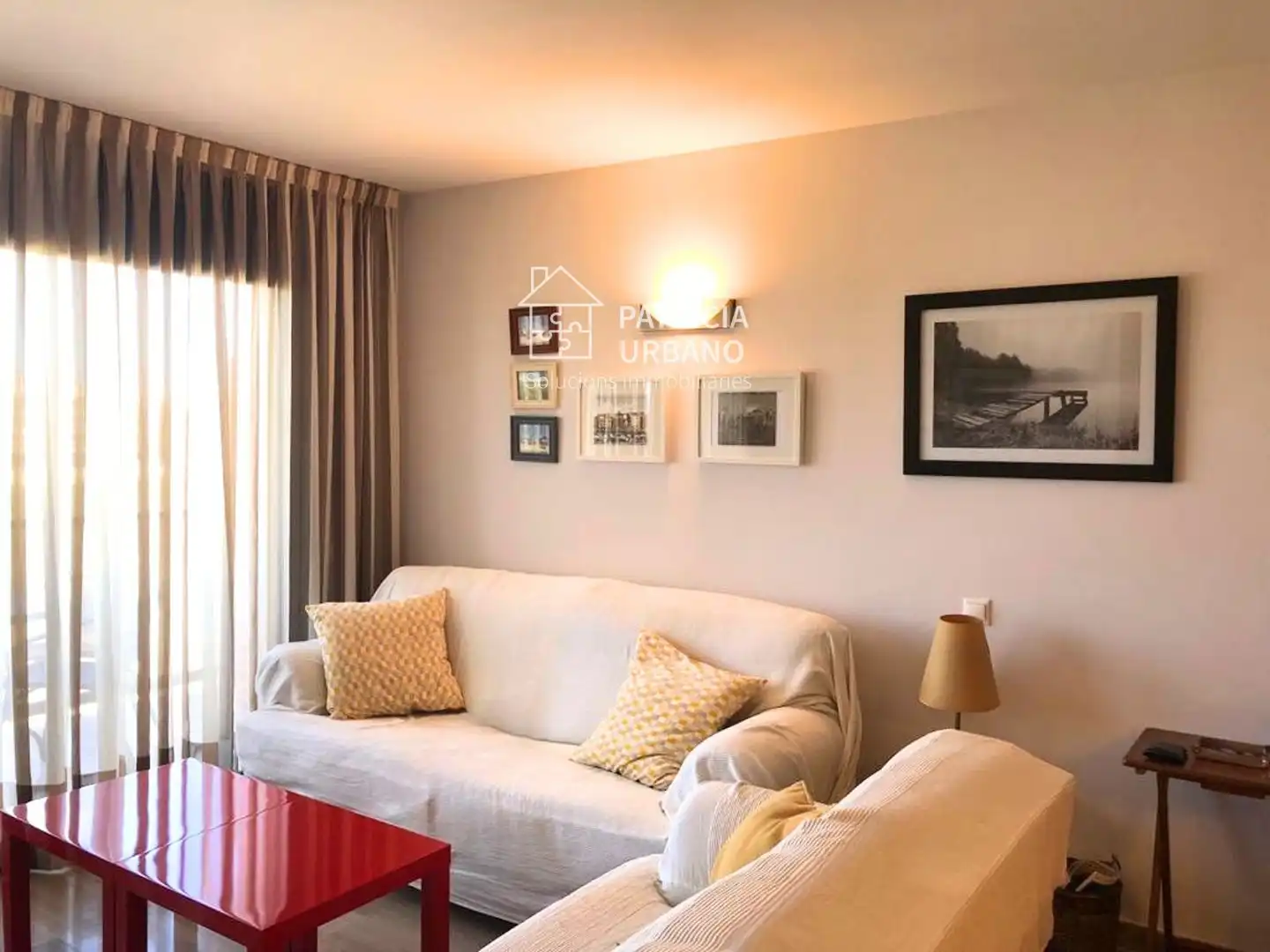 Wohnzimmer von Wohnungen zur Miete in Cambrils mit Klimaanlage, Heizung und Terrasse