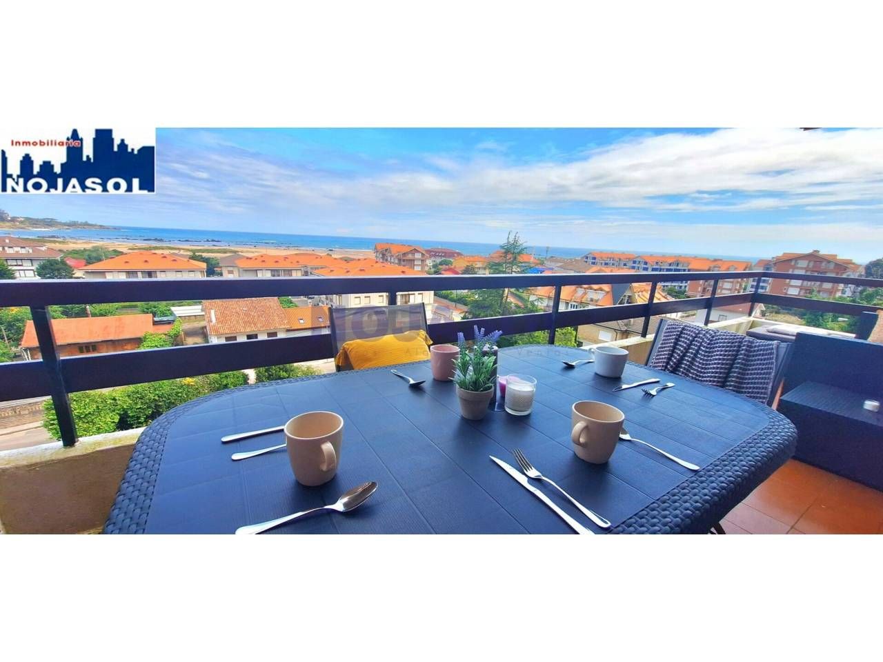 Terrace of Apartment to rent in Noja  with Heating, Furnished and Balcony