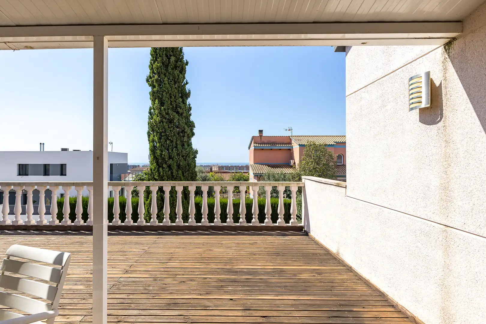Terraza de Casa o chalet en venta en Cubelles con Aire acondicionado, Calefacción y Jardín privado