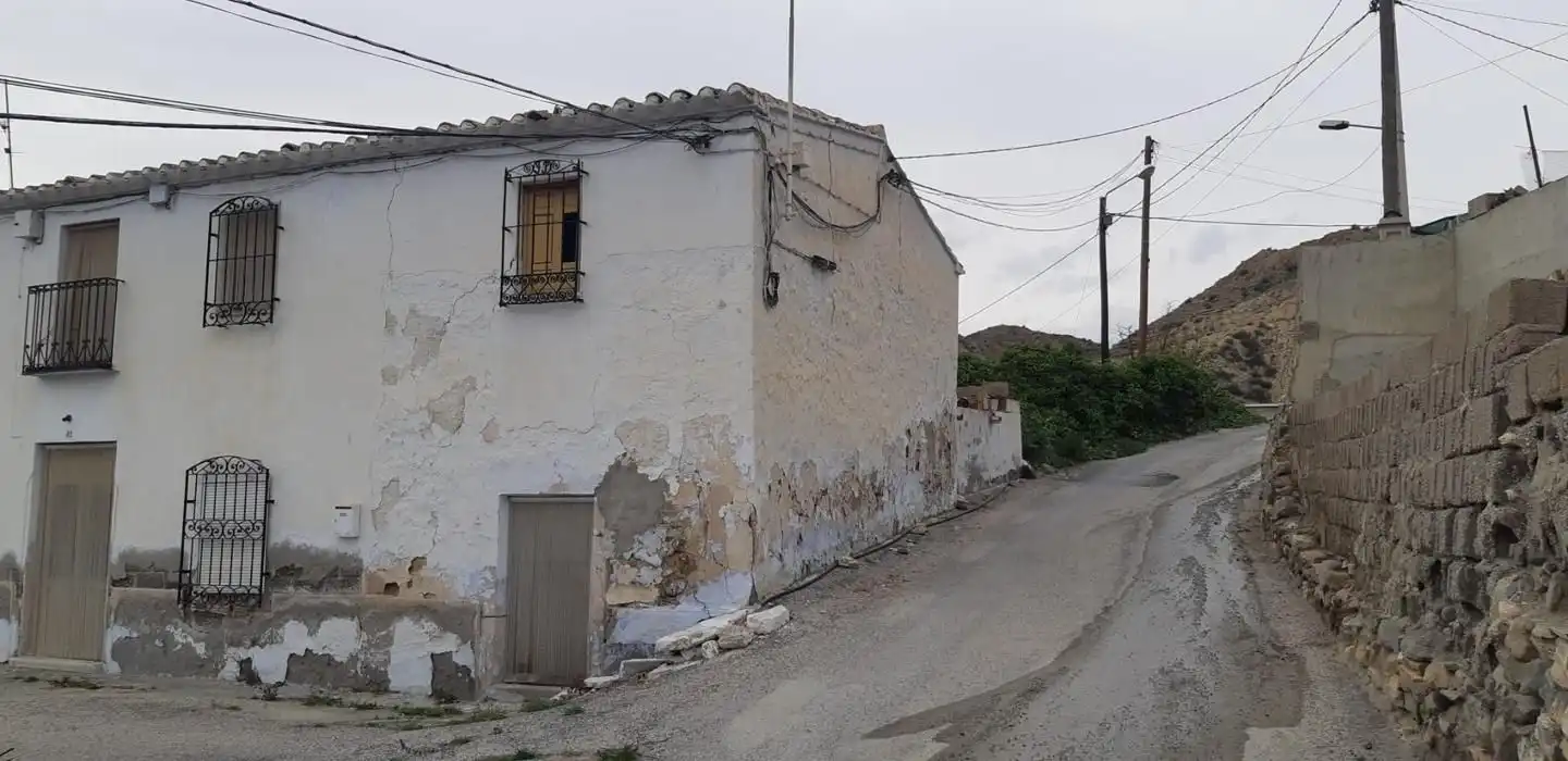 Vista exterior de Finca rústica en venta en Huércal-Overa con Jardín privado y Internet