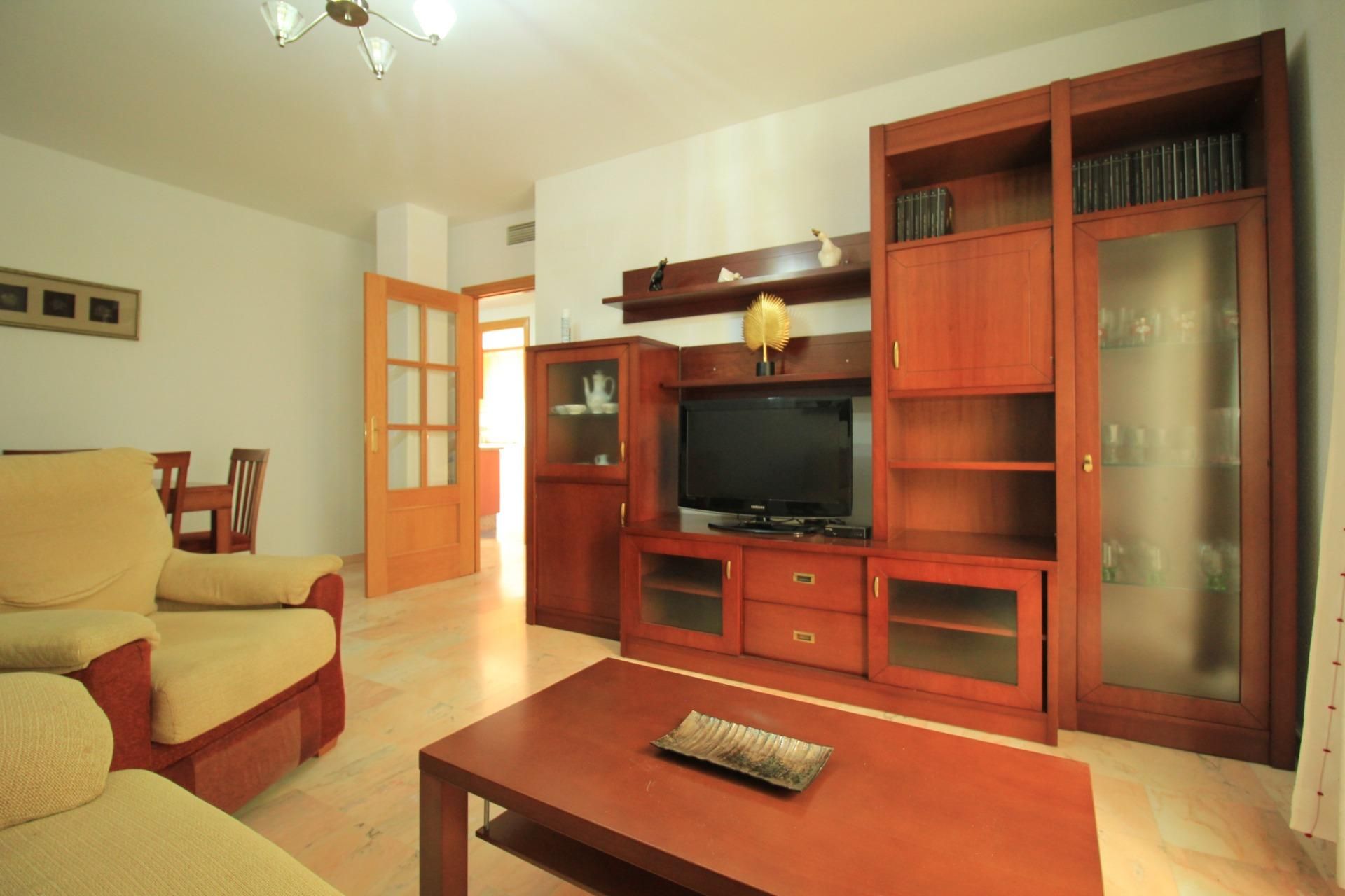 Sala de estar de Piso de alquiler en Badajoz Capital con Aire acondicionado y Amueblado