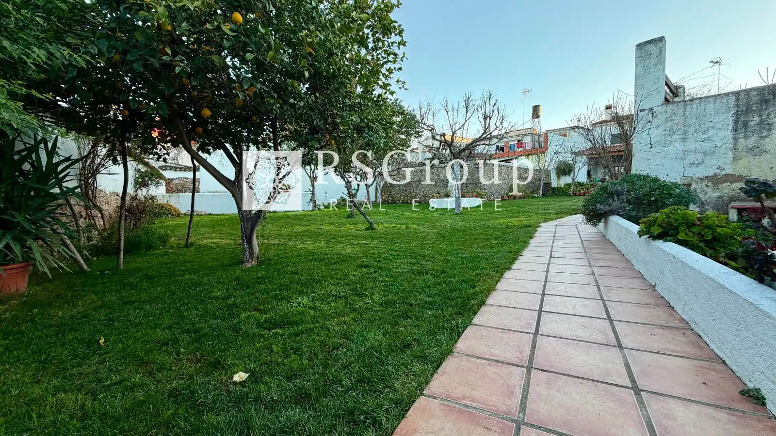 Jardín de Casa o chalet en venta en Santa Olalla del Cala con Aire acondicionado, Jardín privado y Terraza