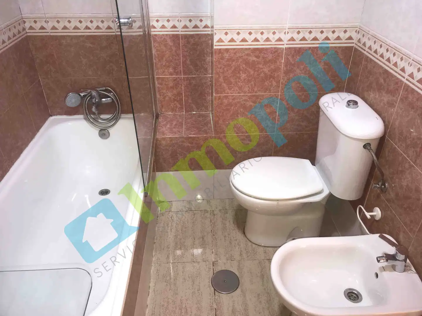 Badezimmer von Wohnung zur Miete in Badajoz mit Klimaanlage, Möbliert und Ofen