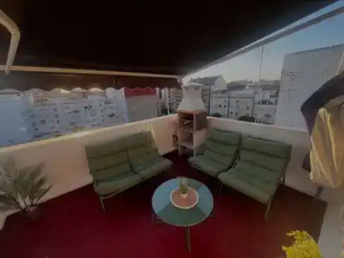 Terraza de Ático para compartir en Valencia