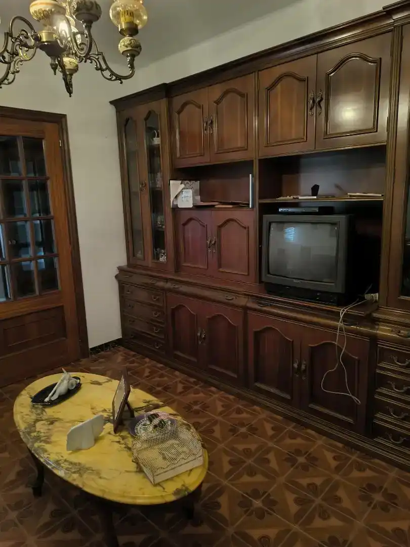 Sala d'estar de Casa adosada en venda en Vigo 