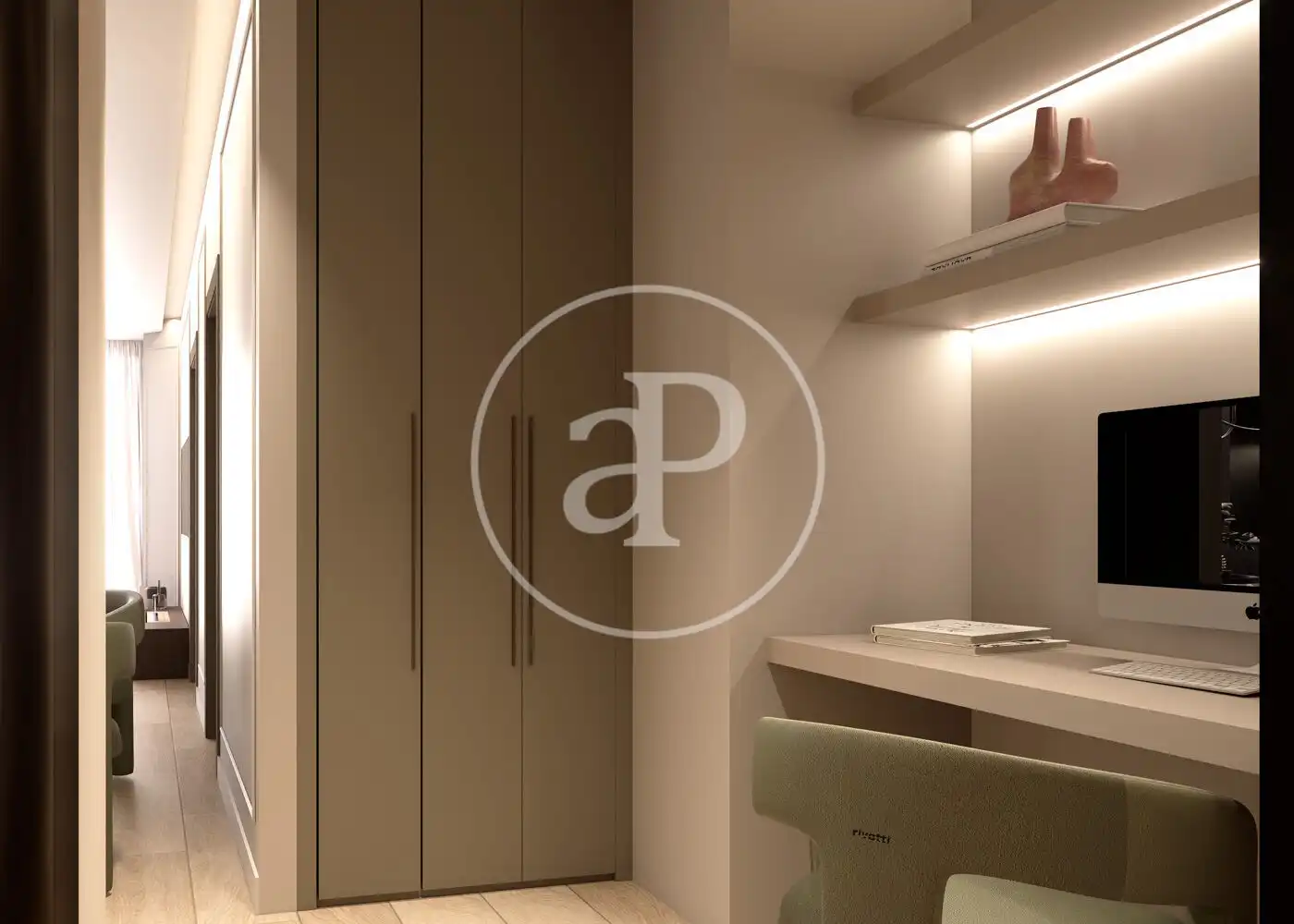 Pis amb terrassa en venda a Av. del General Perón, imagen 12