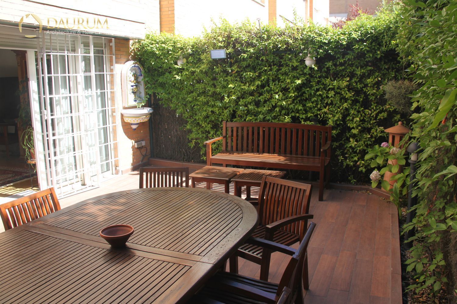 Terrace of Single-family semi-detached for sale in  Madrid Capital  with Air Conditioner, Heating and Terrace