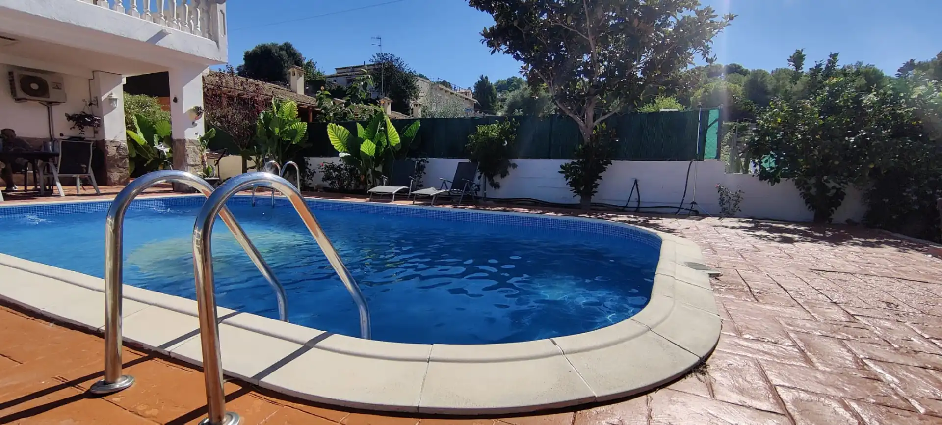 Piscina de Casa o chalet en venta en Cunit con Aire acondicionado, Calefacción y Jardín privado