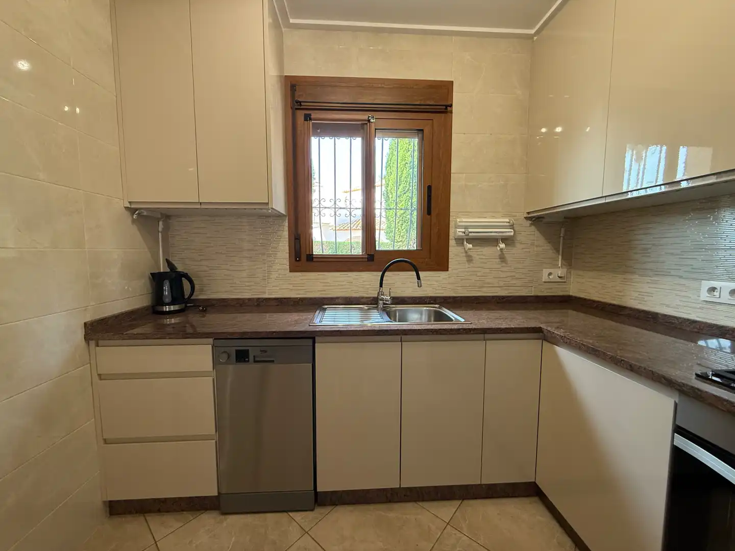 Kitchen of Houses for rent in Dénia  with Air Conditioner, Heating and Private garden