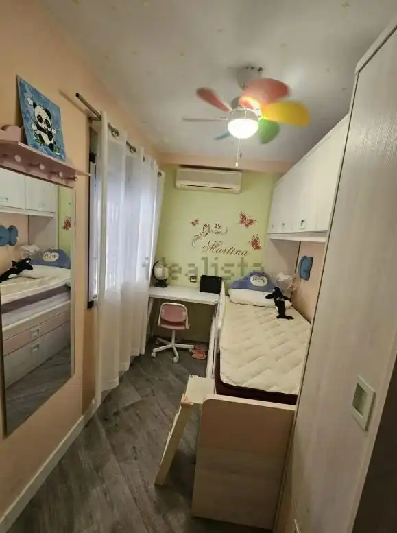 Schlafzimmer von Erdgeschoss zur Miete in Alicante / Alacant mit Klimaanlage, Heizung und Möbliert