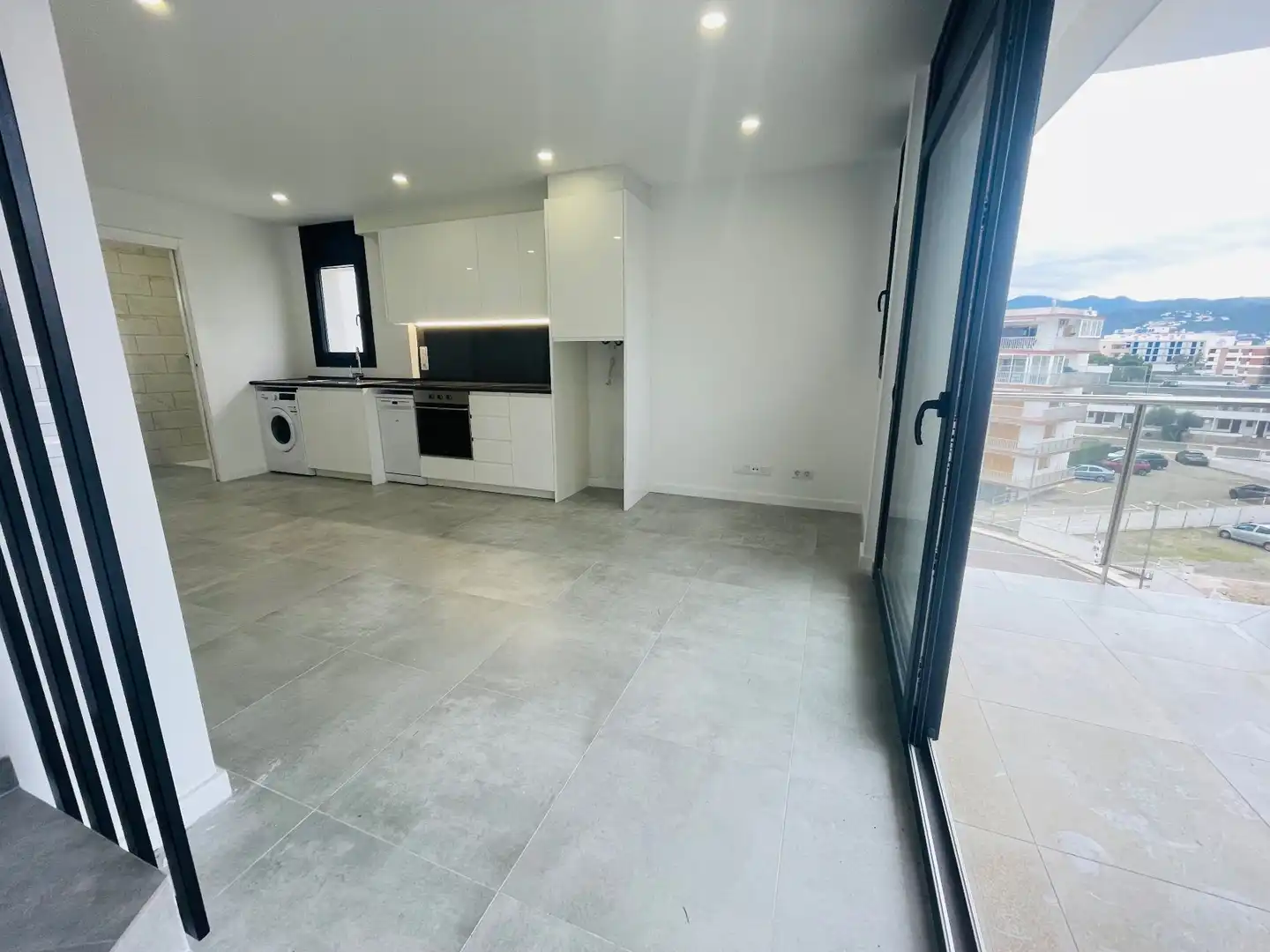 Kitchen of Duplexes for sale in Roses  with Air Conditioner, Heating and Terrace