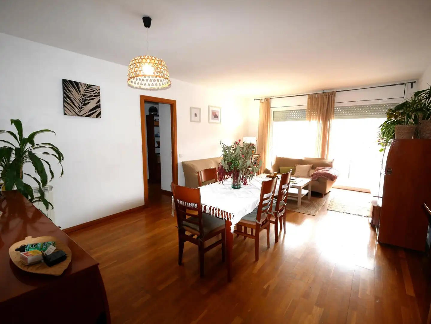 Wohnzimmer von Wohnung zum Verkauf in Barcelona mit Parkett