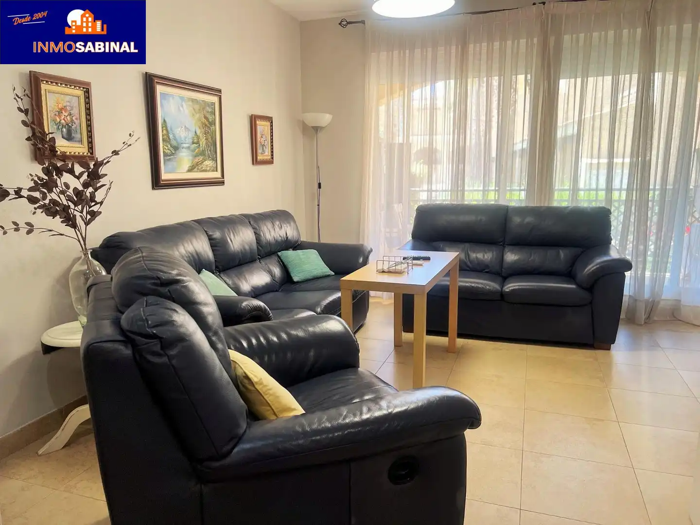 Sala de estar de Apartamento en venta en Vícar con Aire acondicionado, Calefacción y Jardín privado