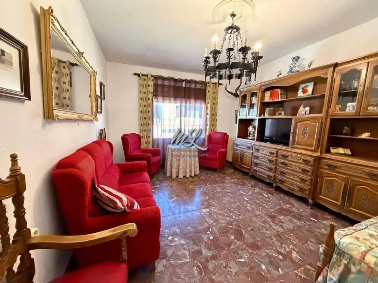 Sala de estar de Casa adosada en venta en Sonseca con Calefacción y Terraza